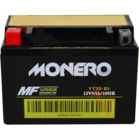 Monero YTX9A-BS 12V9AH 2021-2023 Kymco Dt X360 Akü