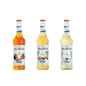 Monin 3x700 ml Şekersiz Şurup Seti