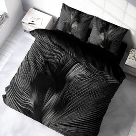 Monohome 36720 Gray Motion 3D Pamuk Saten Çift Kişilik Nevresim Takımı