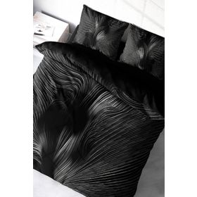 Monohome 36720 Gray Motion 3D Pamuk Saten Çift Kişilik Nevresim Takımı
