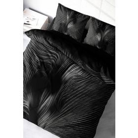 Monohome 36720 Gray Motion 3D Pamuk Saten Çift Kişilik Nevresim Takımı