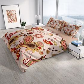 Monohome 38786 Indiano 3D Pamuk Saten Çift Kişilik 200x220 cm Nevresim Takımı