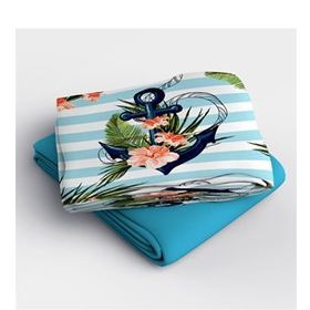 Monohome 64440 Anchor 200x220 cm Çift Kişilik Pamuk Saten Nevresim Takımı