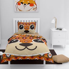 Monohome Alvin 3D Pamuk Saten Renkli Çocuk 160x220 cm Nevresim Takımı