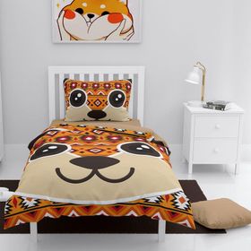 Monohome Alvin 3D Pamuk Saten Renkli Çocuk 160x220 cm Nevresim Takımı