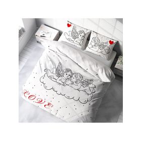 Monohome Angel Modern Renkli Çift Kişilik 200x220 cm Nevresim Takımı