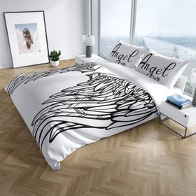 Monohome Angel Wing Modern Renkli Çift Kişilik 200x220 cm Nevresim Takımı