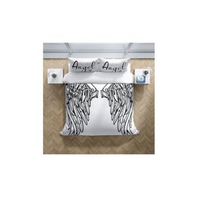 Monohome Angel Wing Modern Renkli Çift Kişilik 200x220 cm Nevresim Takımı