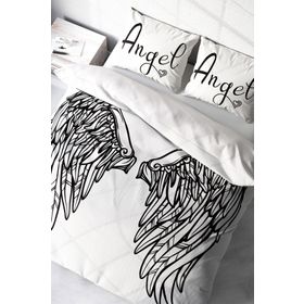 Monohome Angel Wing Modern Renkli Çift Kişilik 200x220 cm Nevresim Takımı