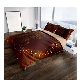 Monohome Anneler Günü Iıı 3D Renkli Çift Kişilik 200x220 cm Nevresim Takımı