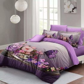 Monohome Anneler Günü Özel Dokuma Pamuk Saten Butterfly Çift Kişilik Nevresim Takımı