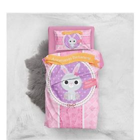 Monohome Annesinin Birtanesi 3D Pamuk Saten Renkli Bebek 100x150 cm Nevresim Takımı