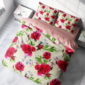 Monohome Aqua 3D Pamuk Saten Çift Kişilik 200x220 cm Nevresim Takımı