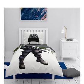 Monohome Asker 3D Pamuk Saten Renkli Çocuk 160x220 cm Nevresim Takımı