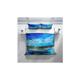 Monohome Atalanta City Modern Renkli Çift Kişilik 200x220 cm Nevresim Takımı