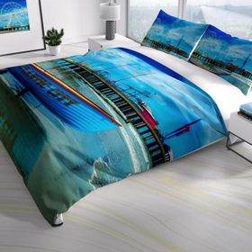 Monohome Atlanta 3D Pamuk Saten Çift Kişilik 200x220 cm Nevresim Takımı