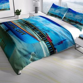 Monohome Atlanta 3D Pamuk Saten Çift Kişilik 200x220 cm Nevresim Takımı