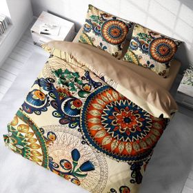 Monohome Authentic Klasik Renkli Çift Kişilik 200x220 cm Nevresim Takımı