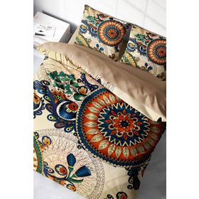 Monohome Authentic Klasik Renkli Çift Kişilik 200x220 cm Nevresim Takımı