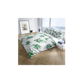 Monohome Bi Garden 3D Pamuk Saten Çift Kişilik 200x220 cm Nevresim Takımı