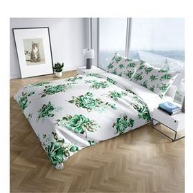 Monohome Bi Garden 3D Pamuk Saten Çift Kişilik 200x220 cm Nevresim Takımı