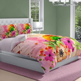 Monohome Bird Nest 3D Pamuk Saten Çift Kişilik 200x220 cm Nevresim Takımı