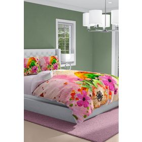 Monohome Bird Nest Naturel Renkli Çift Kişilik 200x220 cm Nevresim Takımı