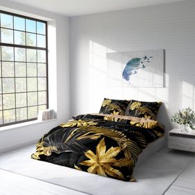 Monohome Black Casual 3D Pamuk Saten Çift Kişilik 200x220 cm Nevresim Takımı