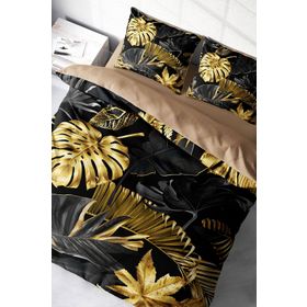 Monohome Black Casual 3D Renkli Çift Kişilik 200x220 cm Nevresim Takımı