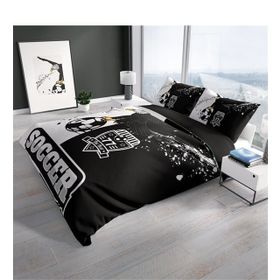 Monohome Black & White 3D Renkli Çift Kişilik 200x220 cm Nevresim Takımı
