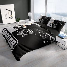 Monohome Black & White 3D Renkli Çift Kişilik 200x220 cm Nevresim Takımı