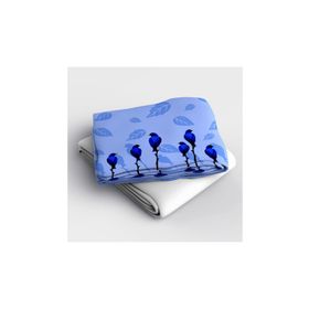 Monohome Blue Bird 3D Pamuk Saten Çift Kişilik 200x220 cm Nevresim Takımı