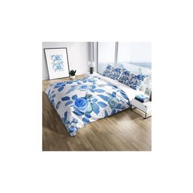 Monohome Blue Rose Freshness Naturel Renkli Çift Kişilik 200x220 cm Nevresim Takımı