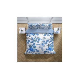 Monohome Blue Rose Freshness Naturel Renkli Çift Kişilik 200x220 cm Nevresim Takımı