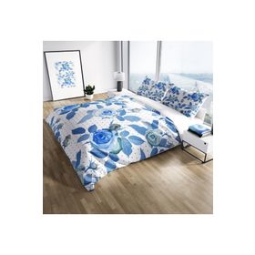 Monohome Blue Rose Freshness Naturel Renkli Çift Kişilik 200x220 cm Nevresim Takımı