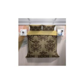 Monohome Brown Harmony Klasik Renkli Çift Kişilik 200x220 cm Nevresim Takımı