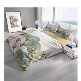 Monohome Butterflys 3D Renkli Çift Kişilik 200x220 cm Nevresim Takımı