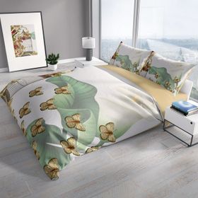 Monohome Butterflys 3D Renkli Çift Kişilik 200x220 cm Nevresim Takımı