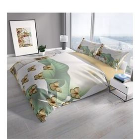 Monohome Butterflys 3D Renkli Çift Kişilik 200x220 cm Nevresim Takımı