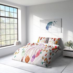 Monohome Catchers 3D Pamuk Saten Çift Kişilik 200x220 cm Nevresim Takımı