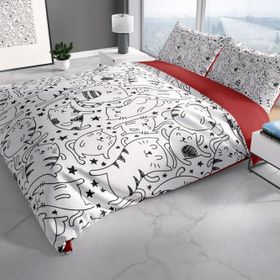 Monohome Catsy 3D Renkli Çift Kişilik 200x220 cm Nevresim Takımı