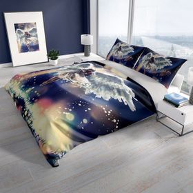 Monohome Cattleya Angela 3D Pamuk Saten Çift Kişilik Nevresim Takımı