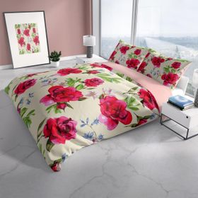 Monohome Cattleya Aqua 3d Pamuk Saten Çift Kişilik Nevresim Takımı