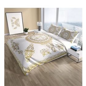 Monohome Cattleya Baraque 3D Pamuk Saten Çift Kişilik Nevresim Takımı