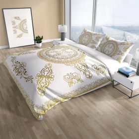 Monohome Cattleya Baraque 3D Pamuk Saten Çift Kişilik Nevresim Takımı