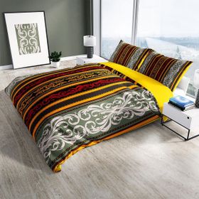 Monohome Cattleya Baroque 3D Pamuk Saten Çift Kişilik Nevresim Takımı