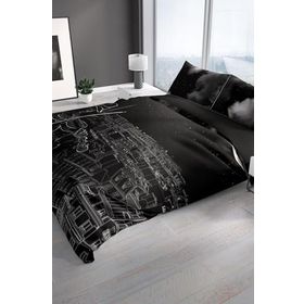 Monohome Cattleya City 3d Pamuk Saten Çift Kişilik Nevresim Takımı