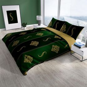 Monohome Cattleya Damascus 3D Pamuk Saten Çift Kişilik Nevresim Takımı