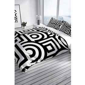 Monohome Cattleya Damascus 3D Pamuk Saten Çift Kişilik Nevresim Takımı