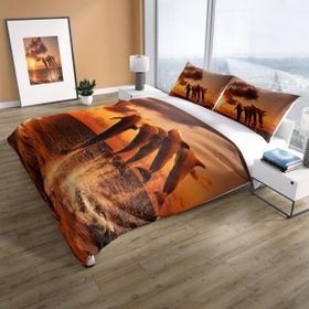 Monohome Cattleya Dolphin 3d Pamuk Saten Çift Kişilik Nevresim Takımı